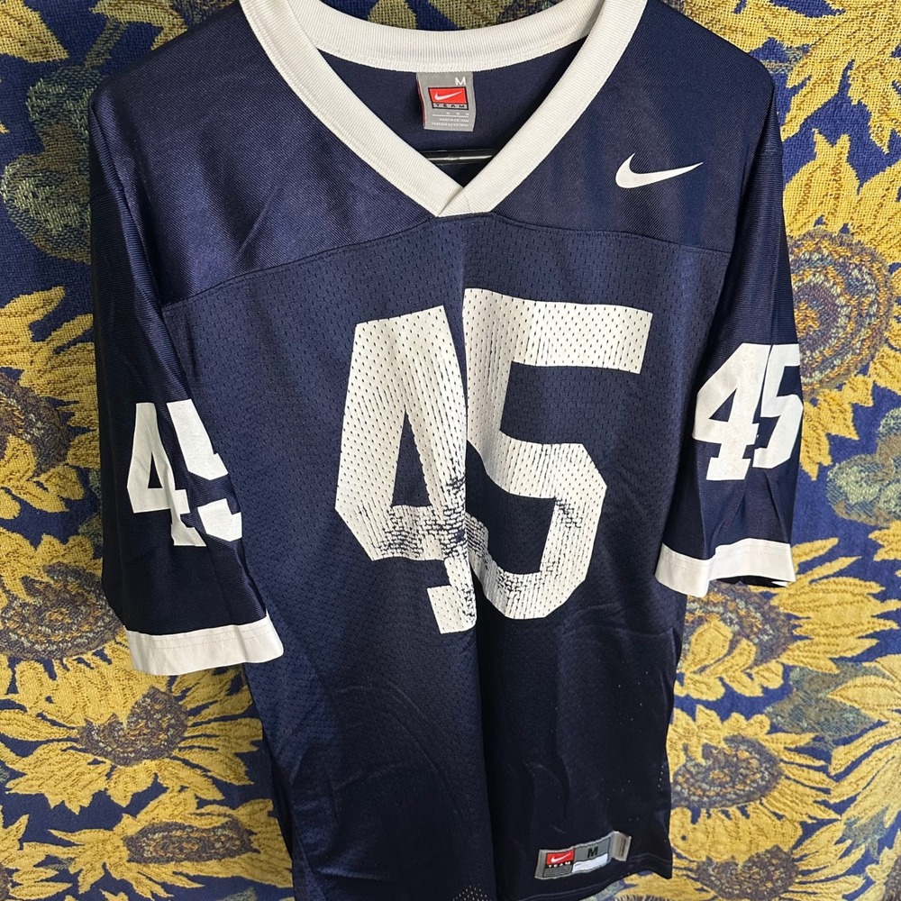 Vintage Nike Team Penn State 45 Practice Jersey M Mesh 90s/00s